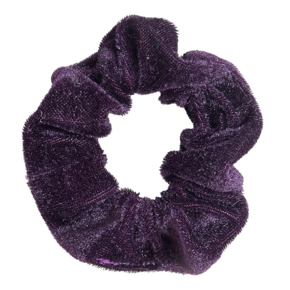 Forever 21 5-Piece Set of Purple Tone Scrunchies Hair Ties NWOT Dark Academia - Picture 7 of 9